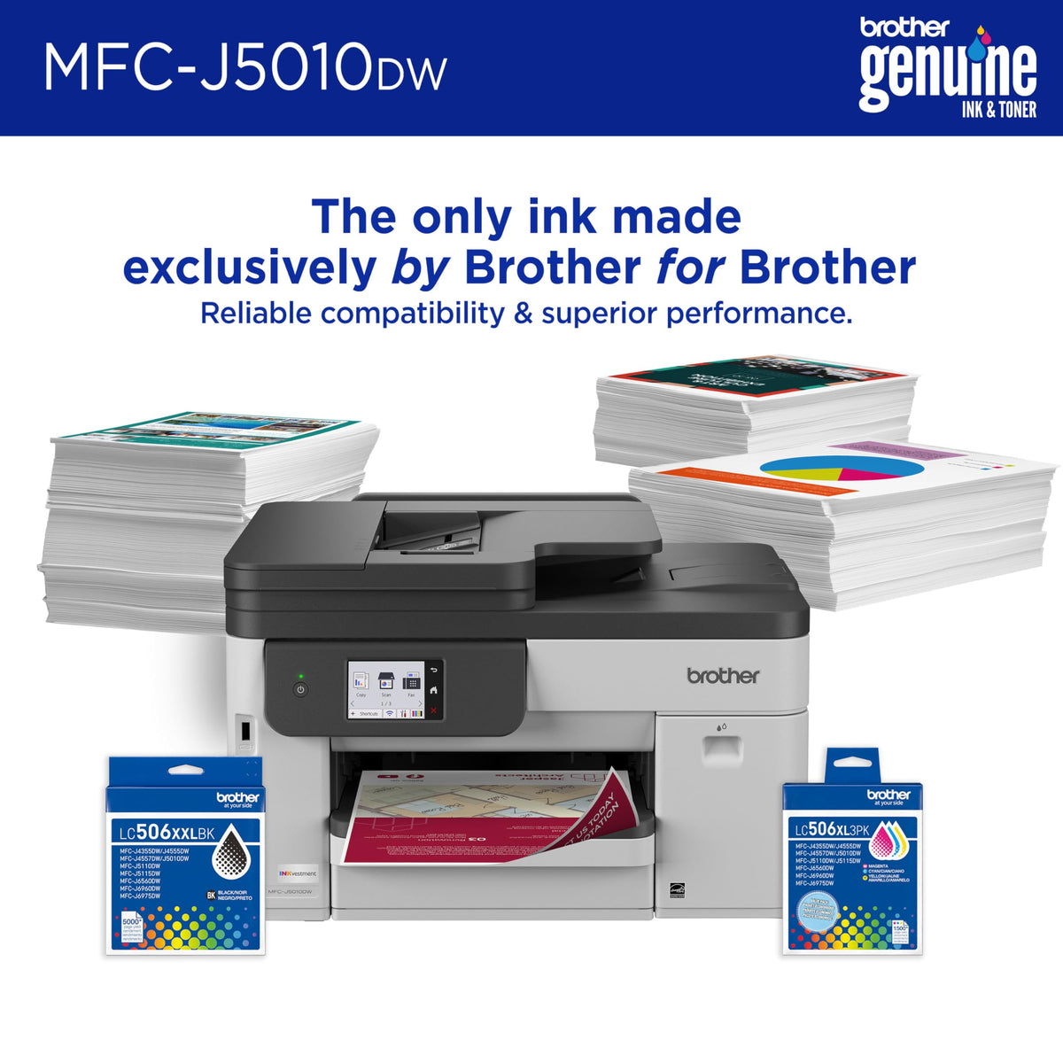 Brother Printer MFCJ5010DW, Standard – view 6