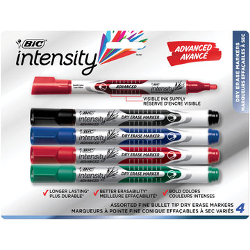 BIC Marking Pen GELIPP41-A-AST, 1 Count (Pack of 4)