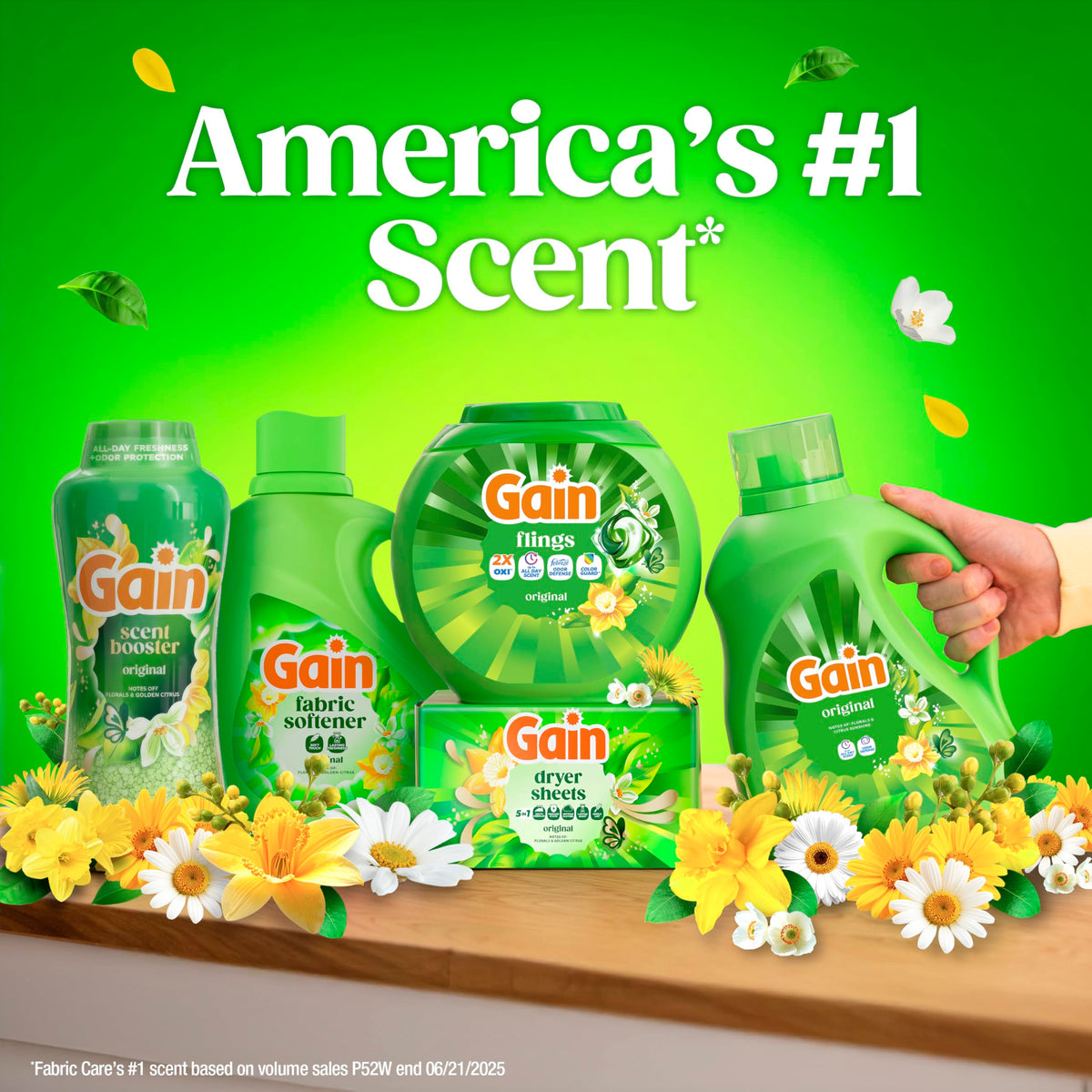 Gain Laundry Detergent 80735397, 76 Count – view 10