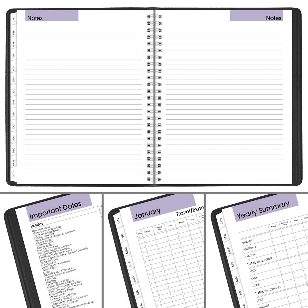 AT-A-GLANCE Planner G54500, 7.5" x 9.25" – view 6