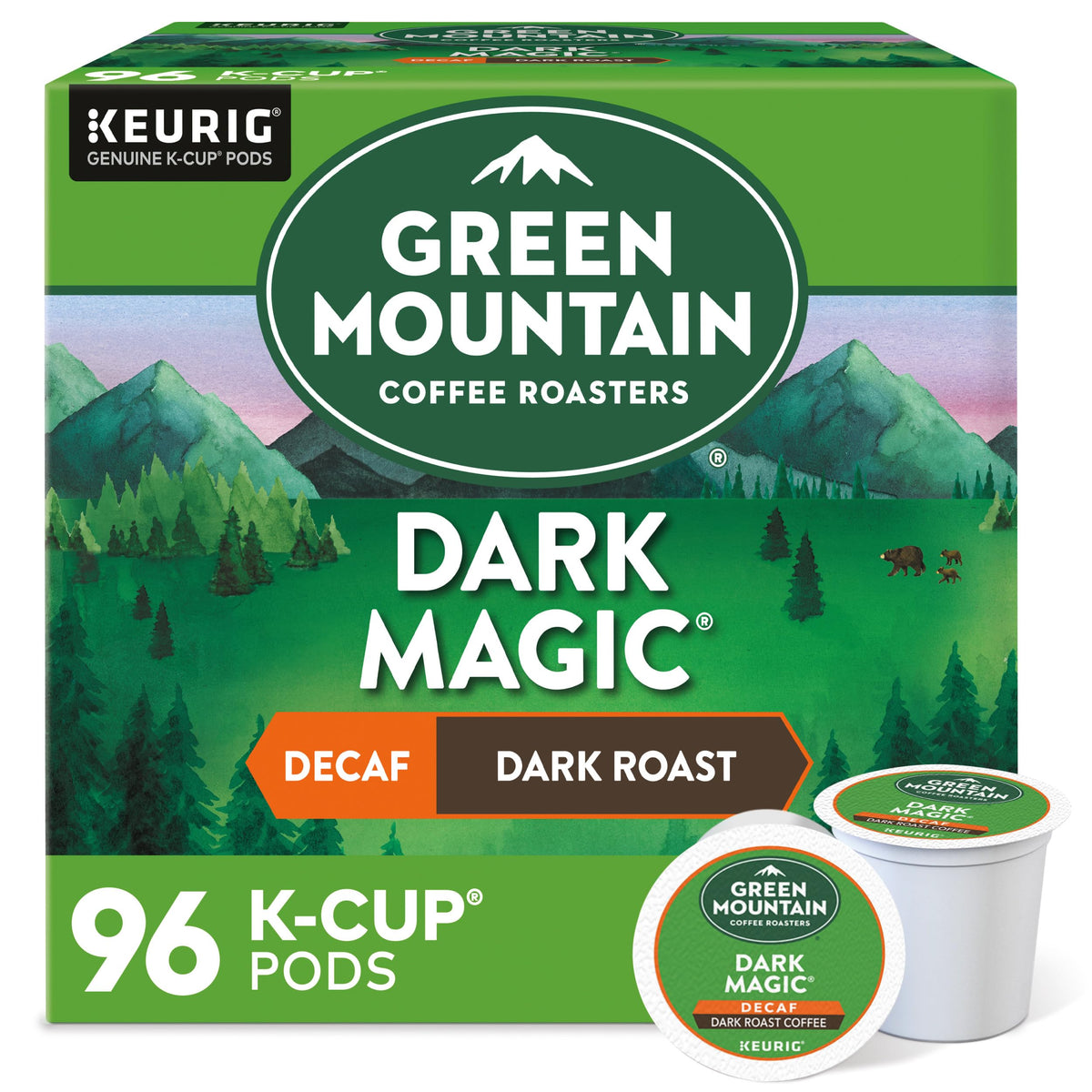 Green Mountain Coffee Roasters Coffee 5000330052-96, 24 Count (Pack of 4), 96 Count