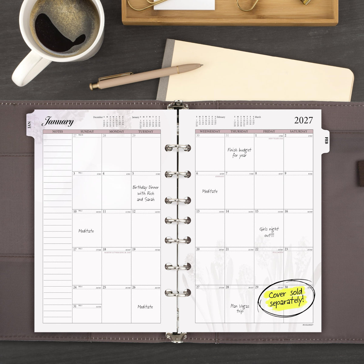 AT-A-GLANCE Planner 061-685, Size 4 Desk (Graphics) – view 2