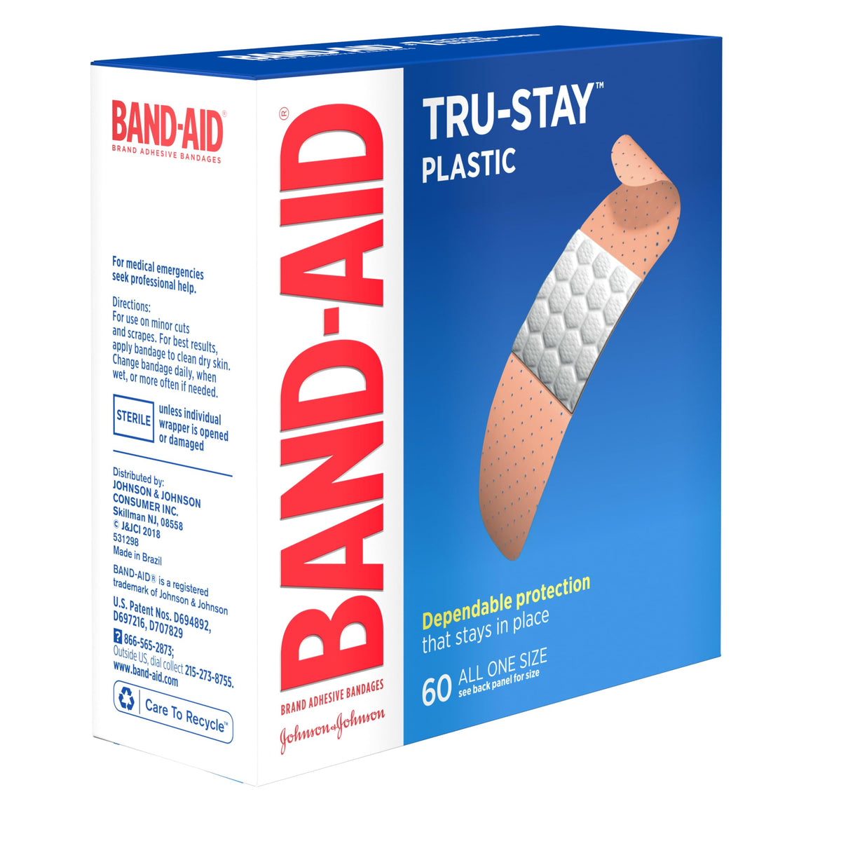 Band-Aid Wound Dressing B0785MZJ8P, 60 Count – view 6