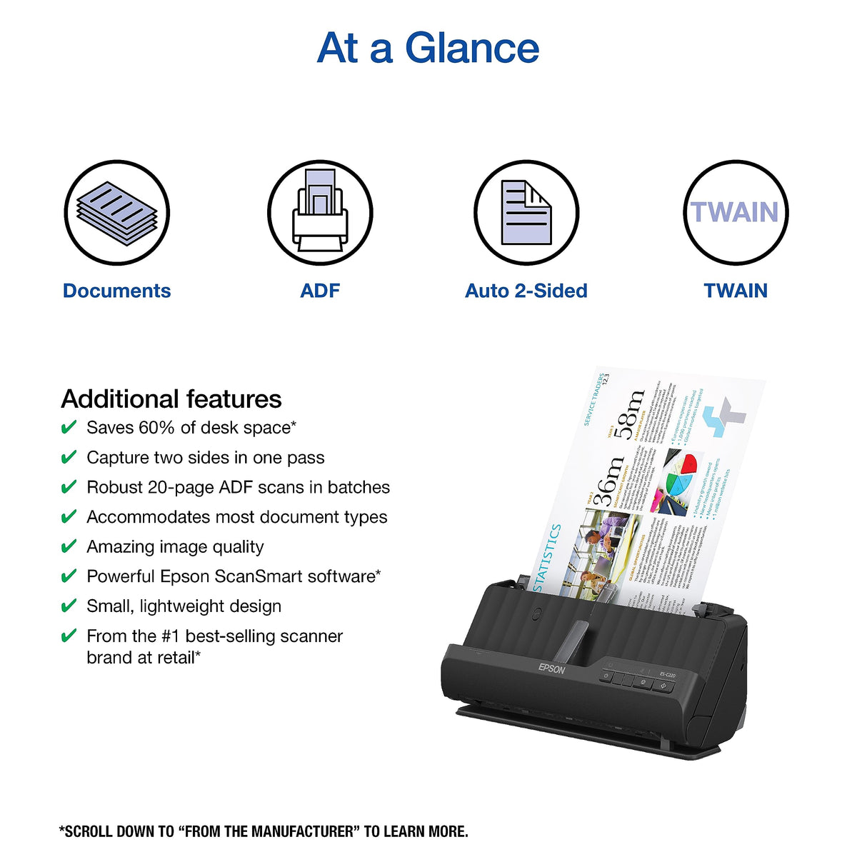 Epson Scanner B11B272202 – view 3