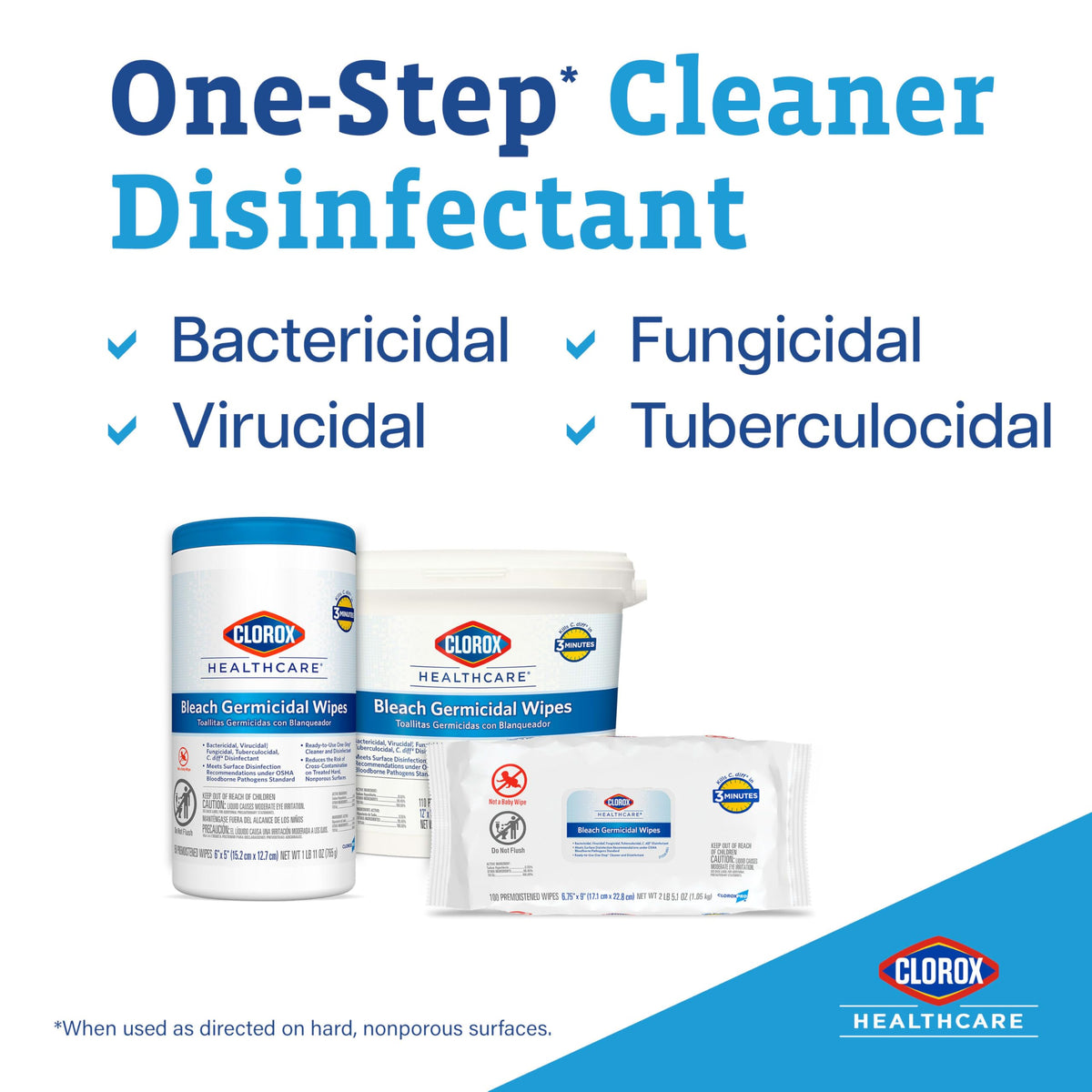 Clorox Surface Cleaning Wipe 30358, 110 Count – view 2