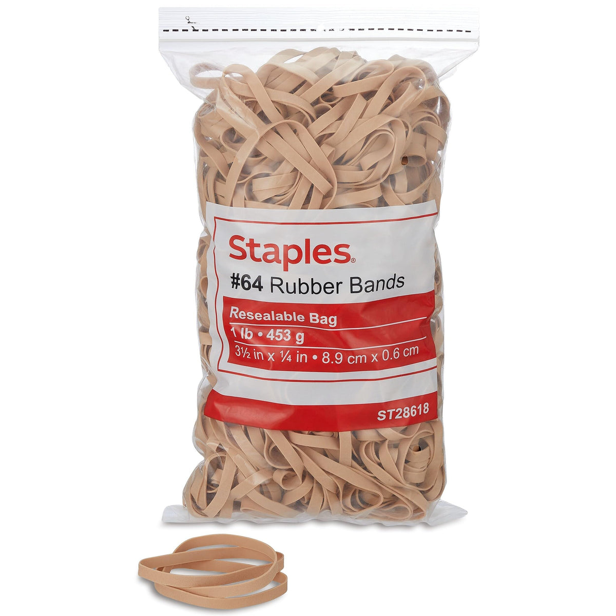 STAPLES Elastic Band 28618-CC