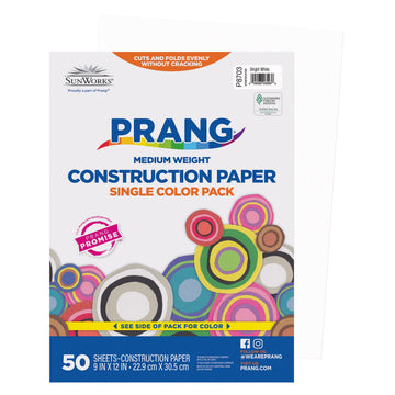 Prang Art Media Paper P8703, 9 x 12 in, 50 Count