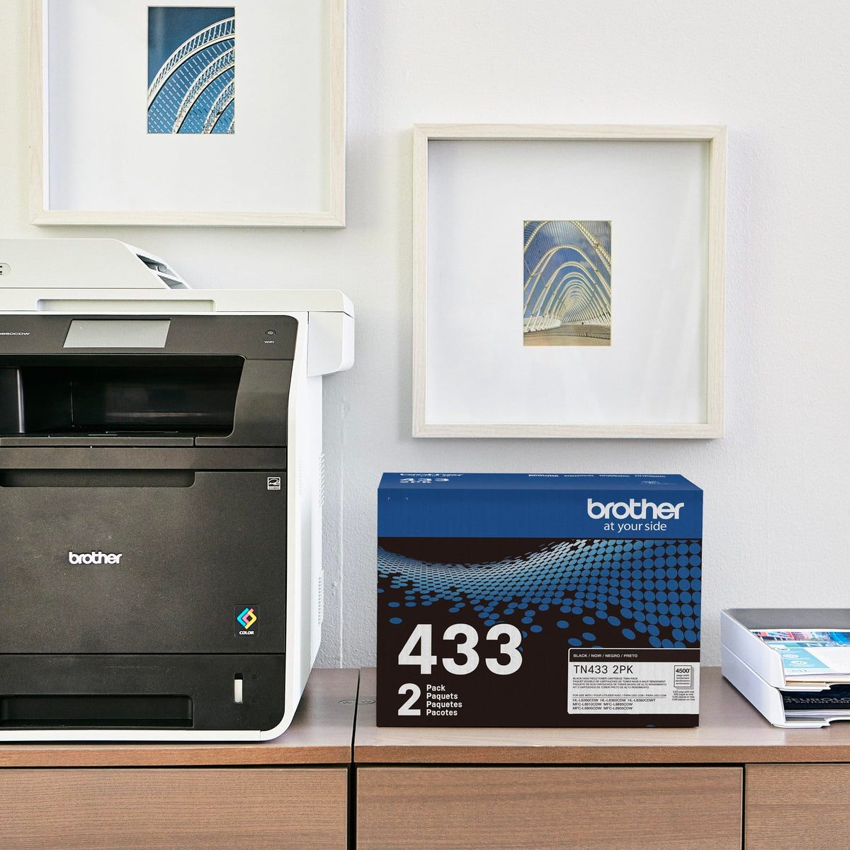 Brother Laser Printer Toner TN4332PK, 2 Count – view 3