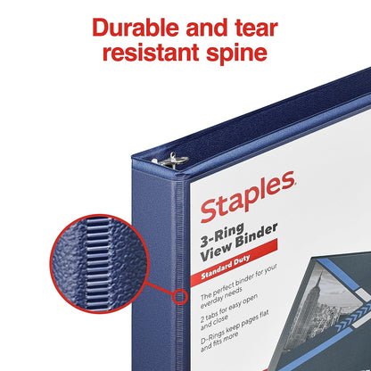 Staples Storage Binder ST55418-CC, 1-Inch – view 4