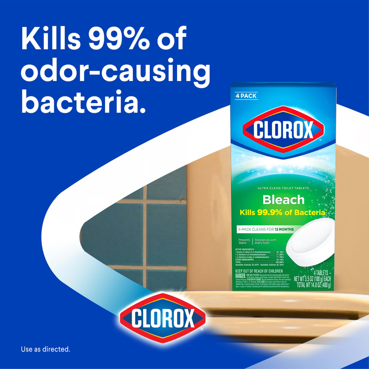 Clorox Bleach 30024, 2 Count – view 2