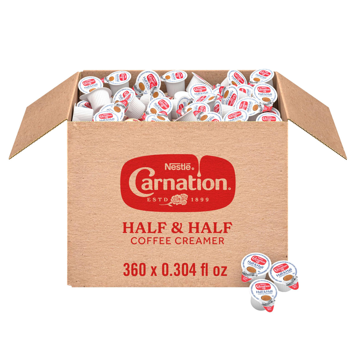Coffee Mate Non Dairy Cream NES18894, 0.304 Fl Oz (Pack of 360)