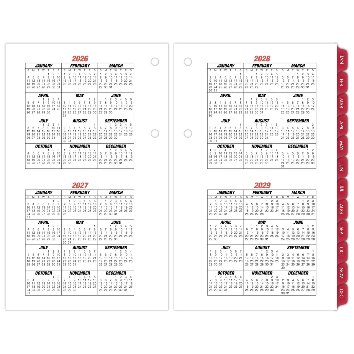 AT-A-GLANCE Calendar E71250, 4.5" x 7.5" – view 3