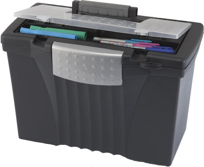 Storex Storage Box 61510U01C, 14.5 x 10.5 x 12 in – view 5