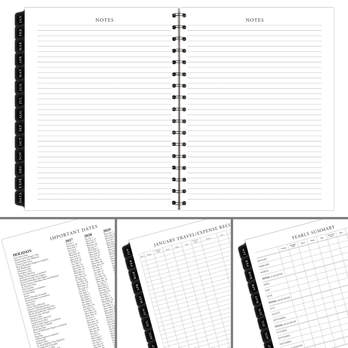 AT-A-GLANCE Planner 7090810, 6.5" x 8.75" – view 6