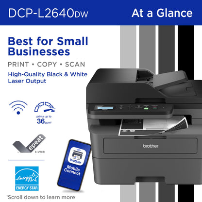 Brother Printer DCPL2640DW, Standard – view 2