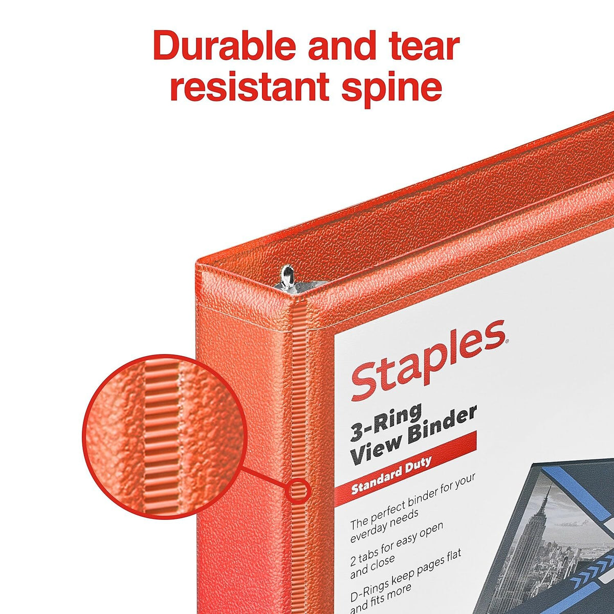 Staples Storage Binder ST55434-CC, 0.5-Inch – view 4