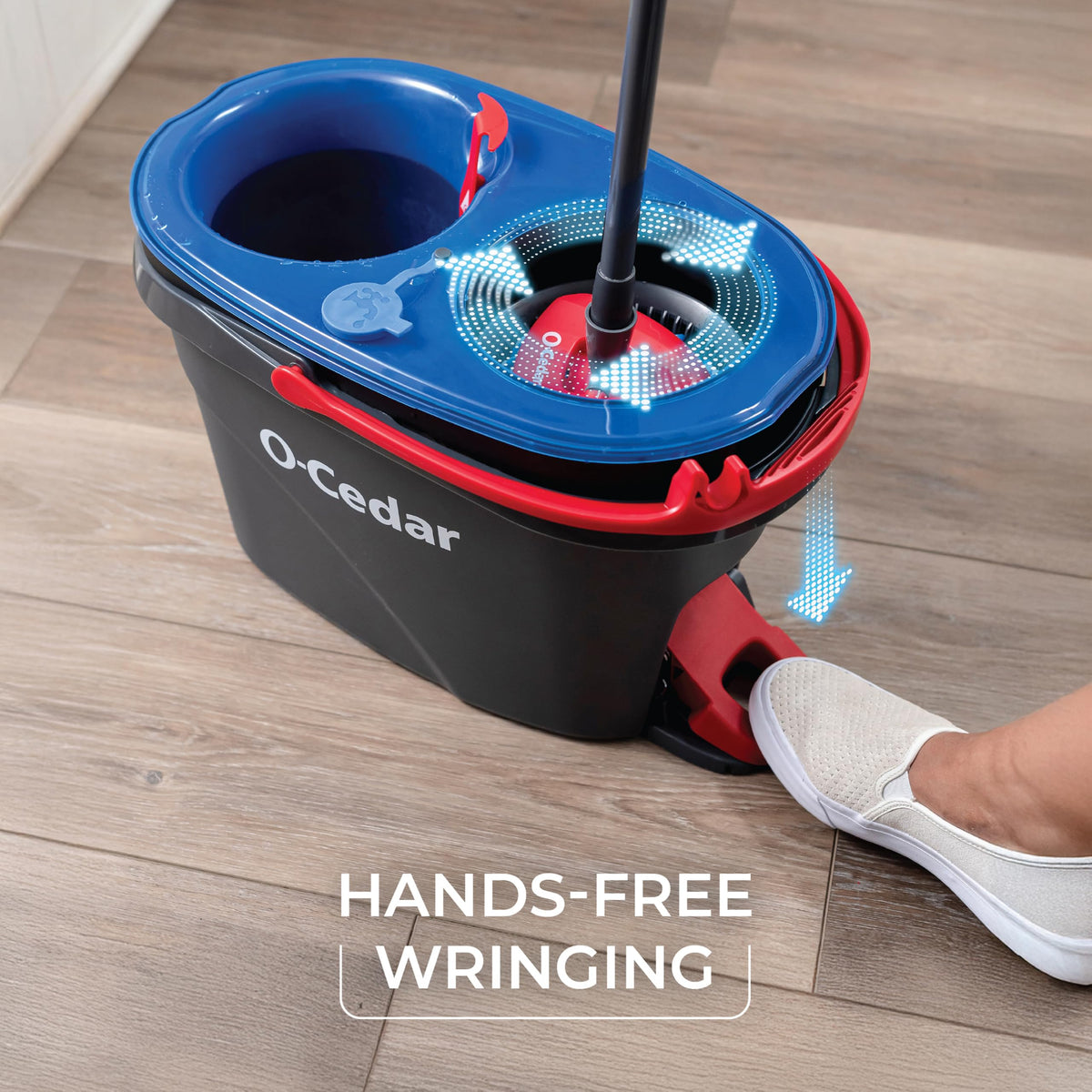 O-Cedar Mop Bucket Set 169453, RinseClean – view 4