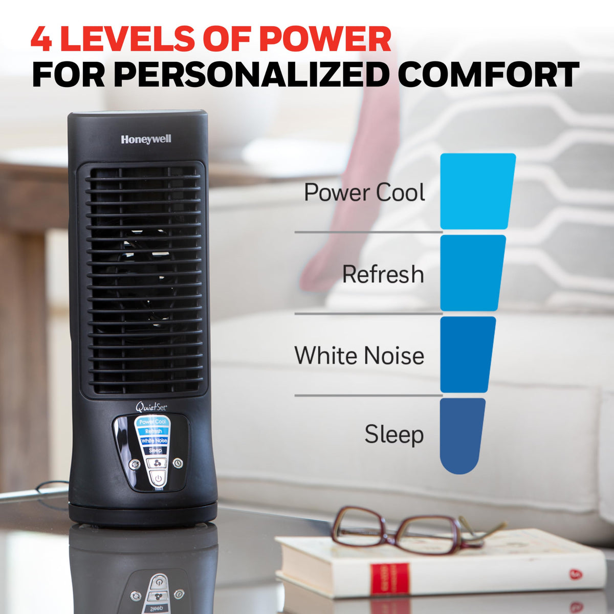 Honeywell Electric Fan HTF210BV3, Small – view 4