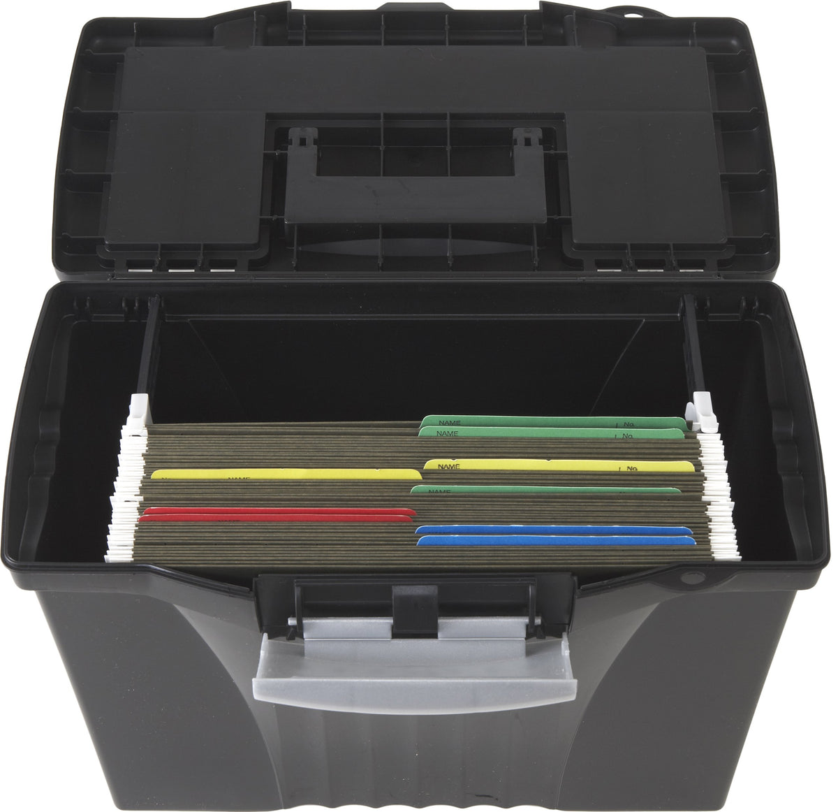 Storex Storage Box 61510U01C, 14.5 x 10.5 x 12 in – view 4