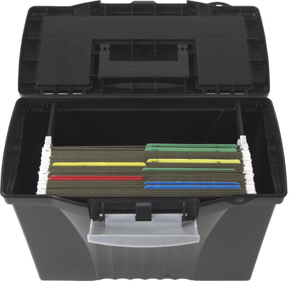 Storex Storage Box 61510U01C, 14.5 x 10.5 x 12 in – view 4