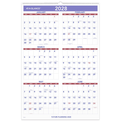 AT-A-GLANCE Calendar PM428, 20"W x 30"H – view 5