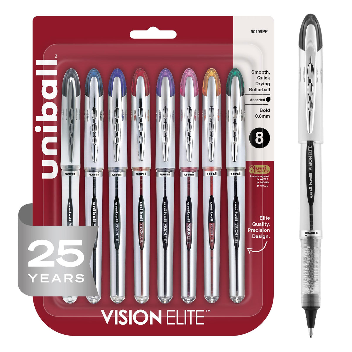 Uni-Ball Writing Instrument 90199PP, 8 Count
