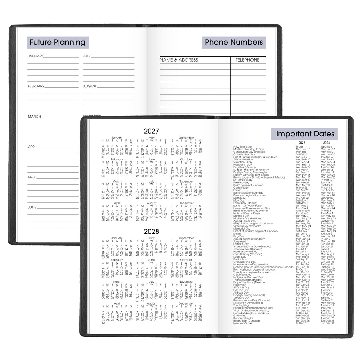 AT-A-GLANCE Planner SK4800, 3.5" x 6" – view 6