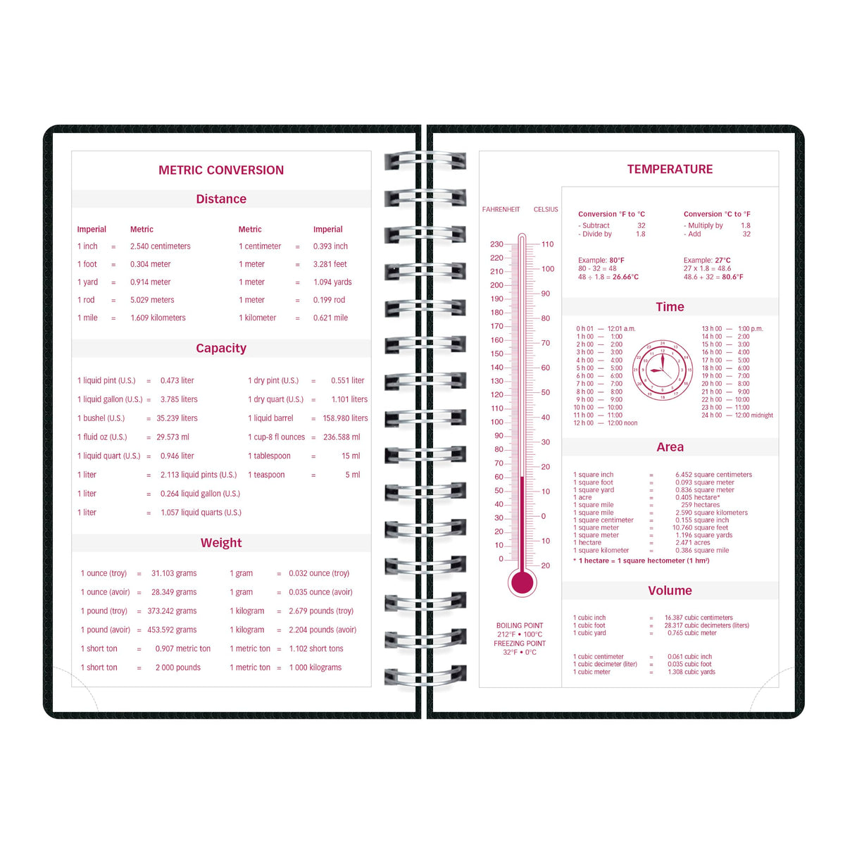 Brownline Planner CB634V.BLK-27, 8" x 5" – view 7