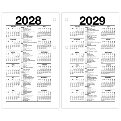 AT-A-GLANCE Calendar E717R50, 3.5" x 6" – view 5