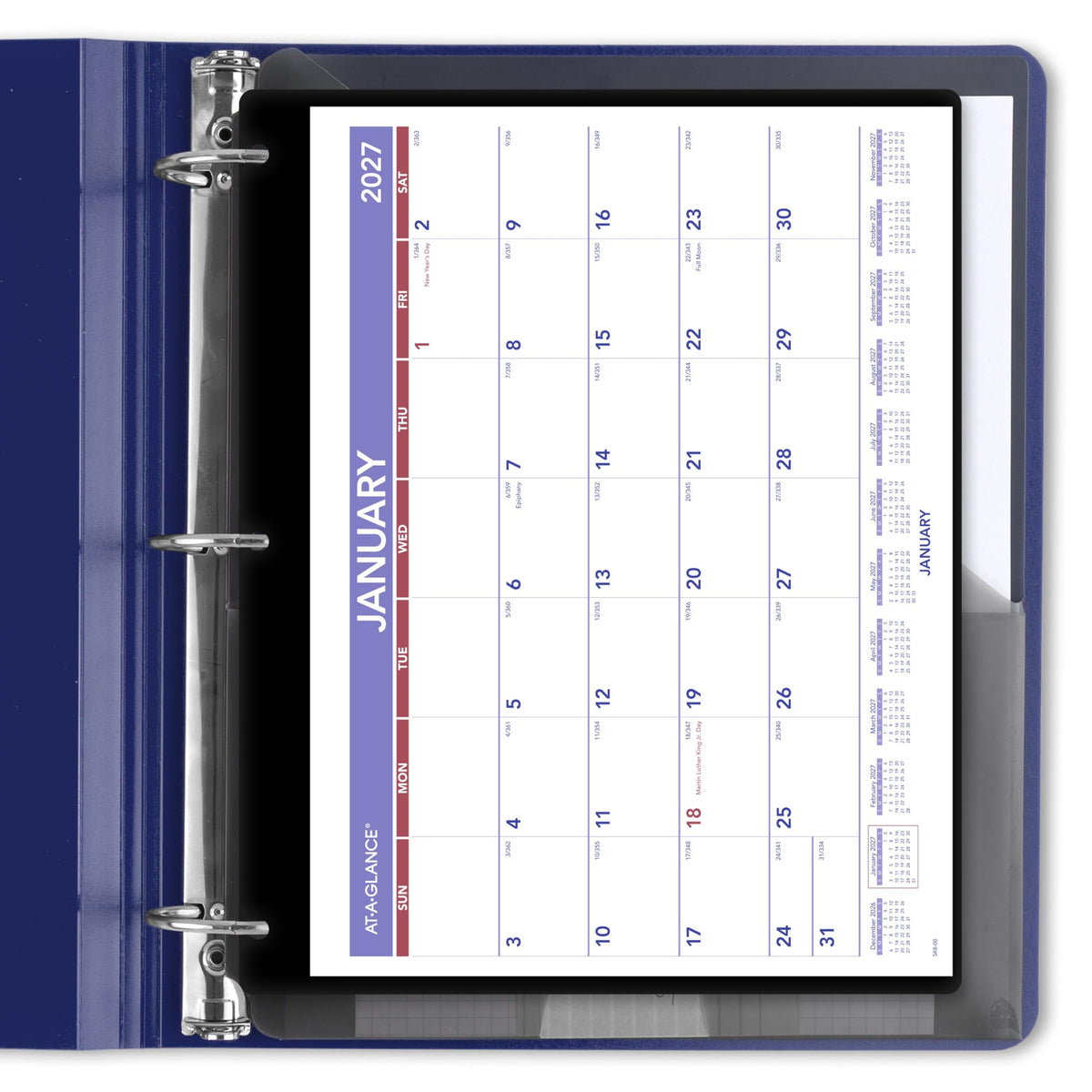 AT-A-GLANCE Calendar SK800, 11" x 8" – view 5