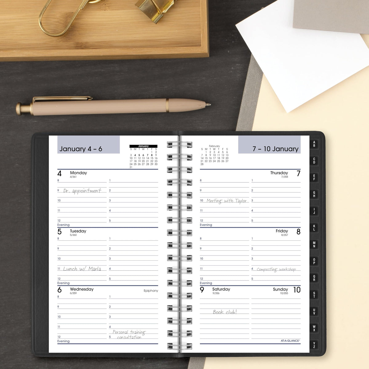 AT-A-GLANCE Planner G25000, 3.5" x 6" – view 2