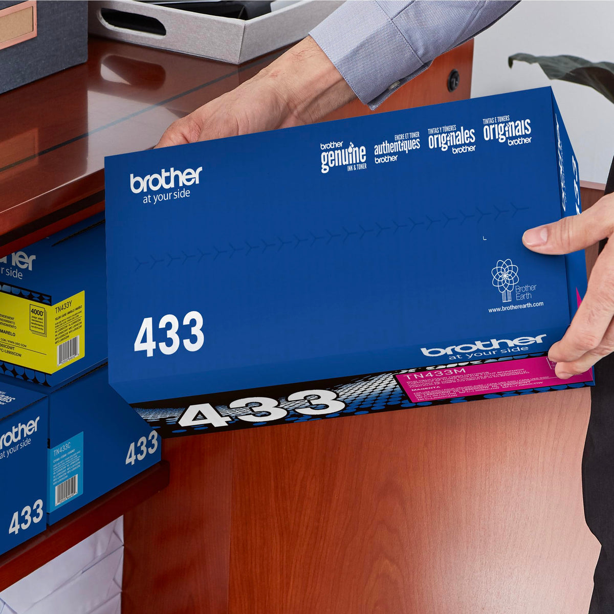 Brother Laser Printer Toner TN433M, High Yield – view 4