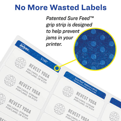 Avery Label 6871, 1-1/4 x 2-3/8, 450 Count – view 2