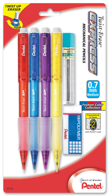 Pentel Writing Instrument QE417FLZBP4, 1 Count