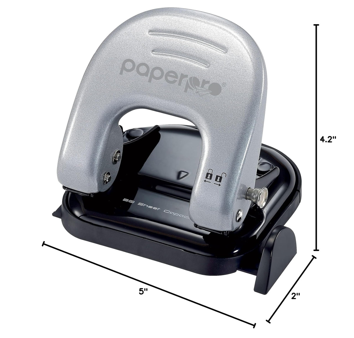 PaperPro Hole Punch 2310, 20 Sheet – view 8