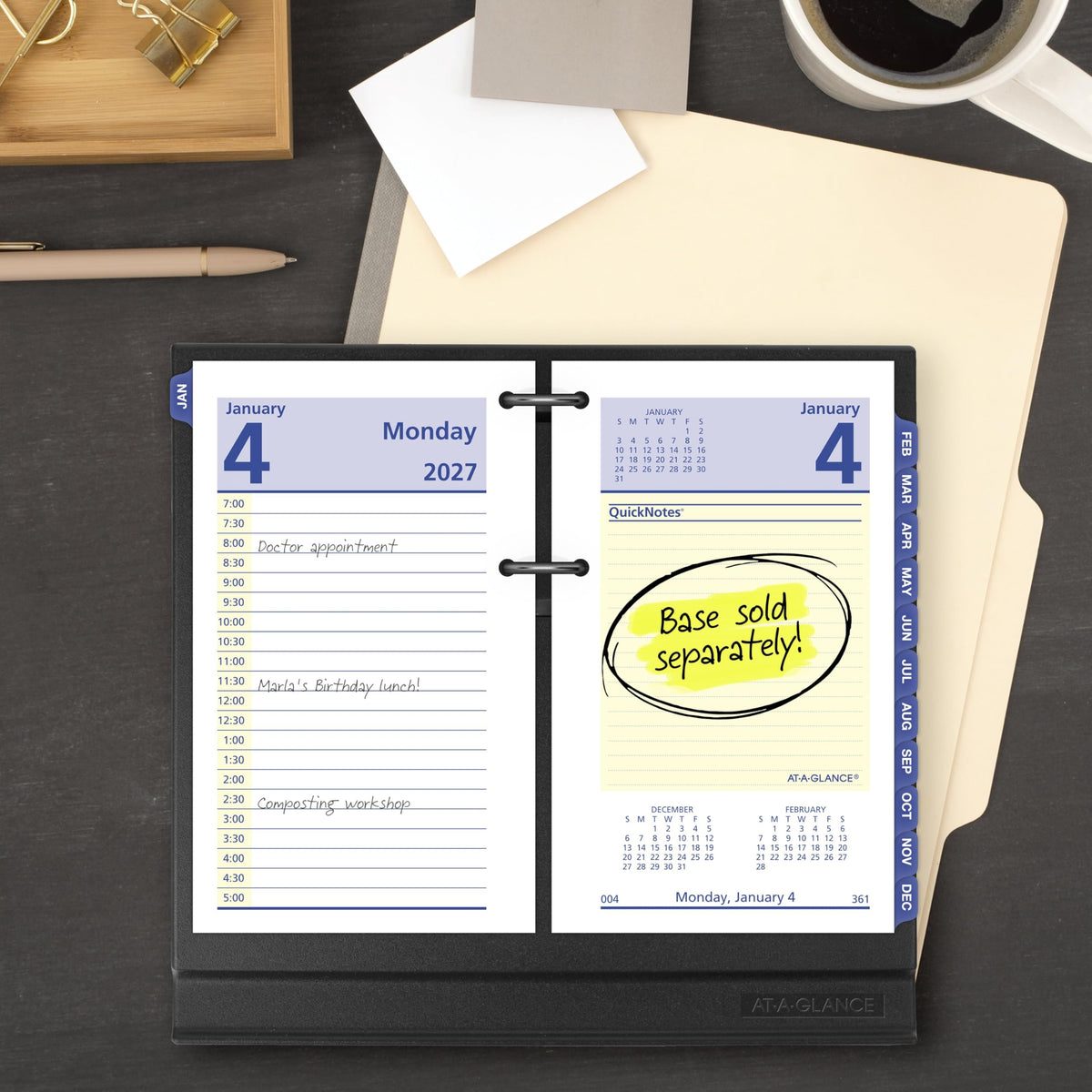 AT-A-GLANCE Calendar E51750, 3.5" x 6" – view 2