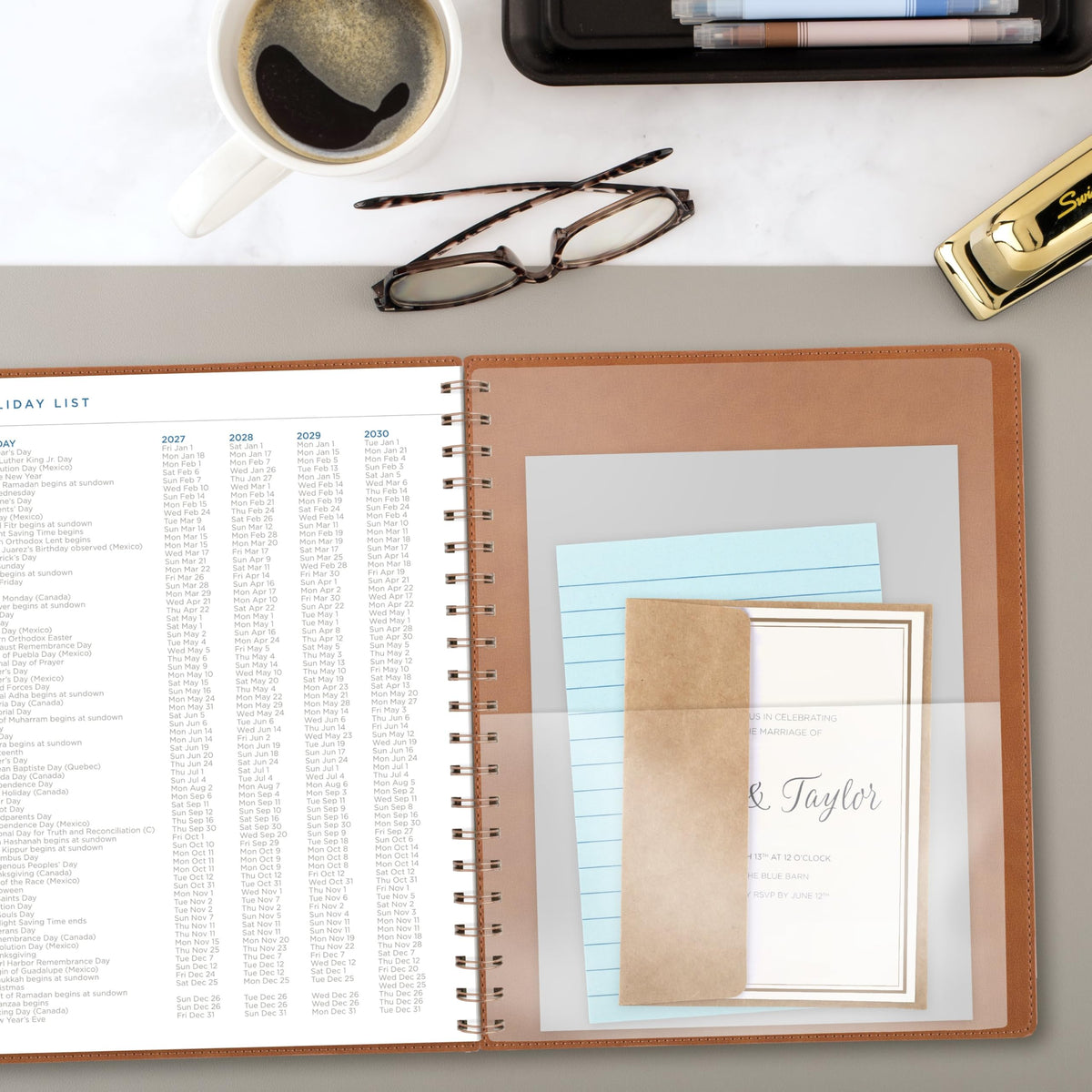 AT-A-GLANCE Planner YP90509, 8.5" x 11" – view 6