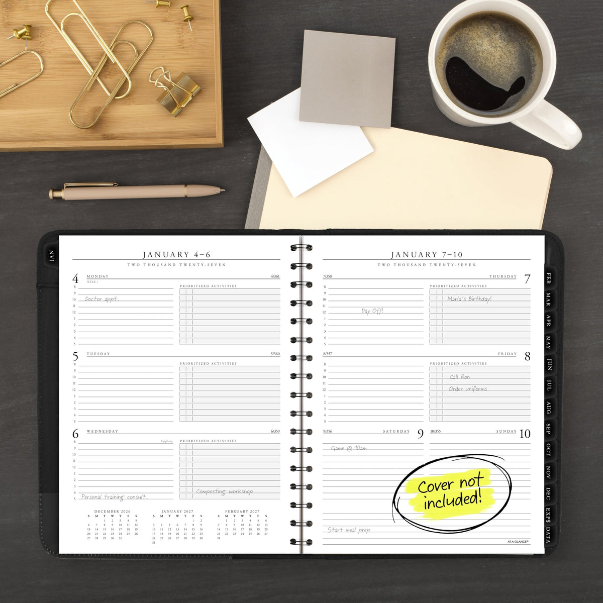 AT-A-GLANCE Planner 7090810, 6.5" x 8.75" – view 2