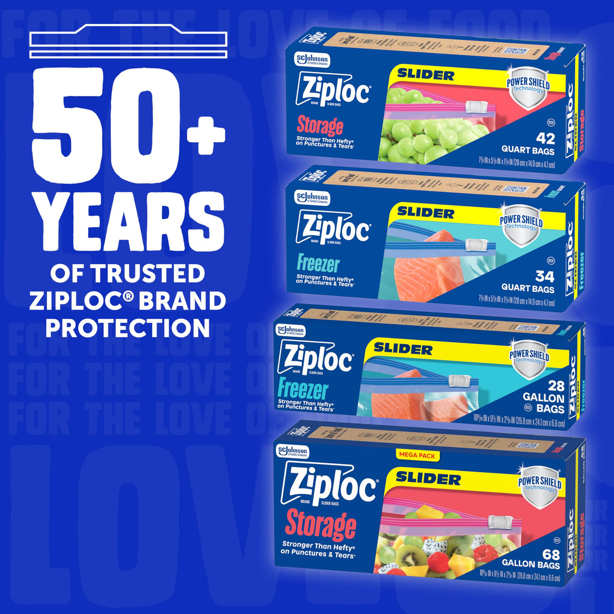 Ziploc Food Storage Bag 316486, 34 Count – view 7