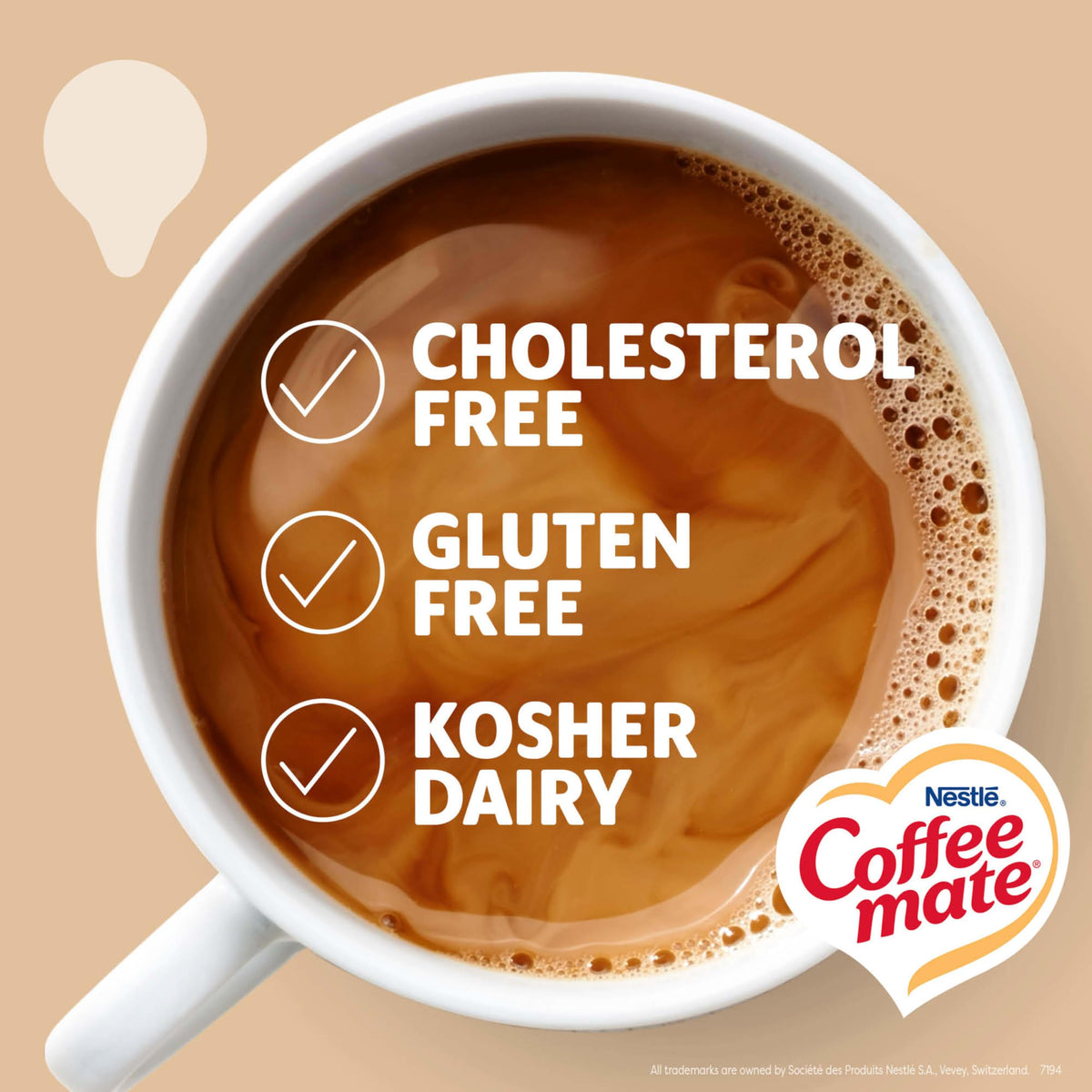 Coffee Mate Non Dairy Cream NES35110, 0.38 Fl Oz (Pack of 200) – view 3