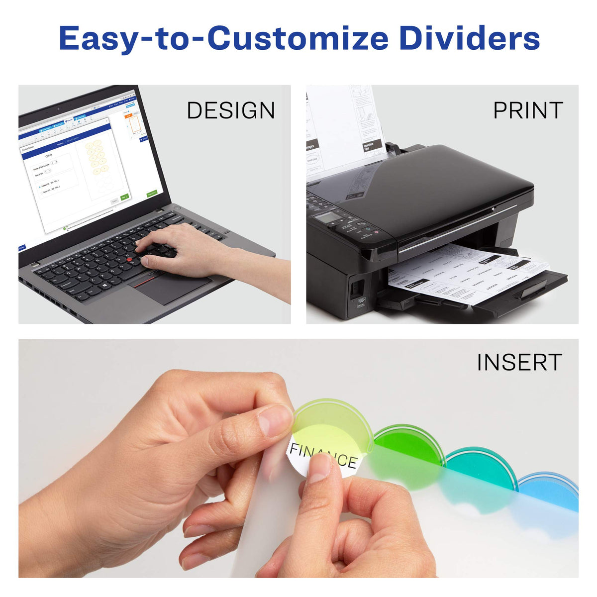 Avery Binder Divider 11201, 1-Pack, 8 Count – view 2