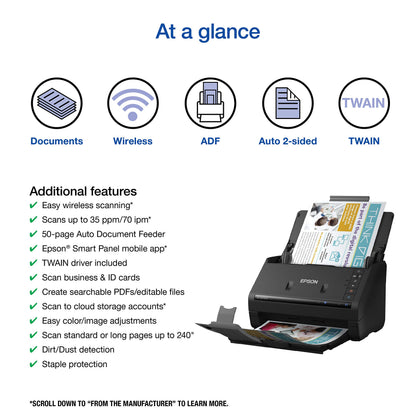 Epson Scanner ES-500W II – view 2