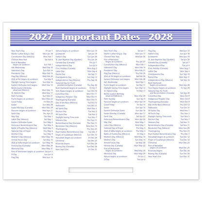 AT-A-GLANCE Calendar SW705X50, 5.5" x 7" Page – view 5
