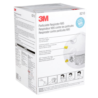3M Respirator 8210, 1 Count (Pack of 20) – view 11