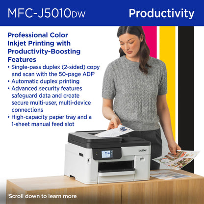 Brother Printer MFCJ5010DW, Standard – view 5