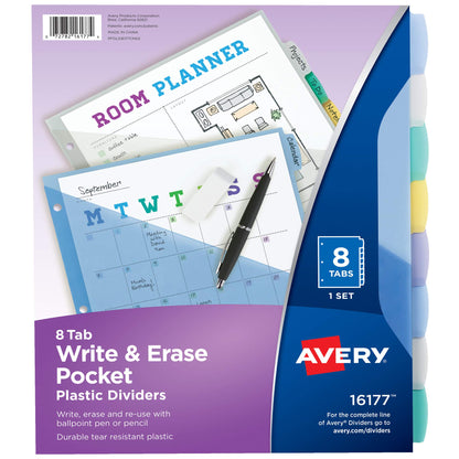 Avery Binder Divider 16177, 1 Set