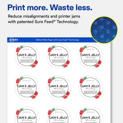 Avery Label 94501-WMP25, 2 Inch Diameter (300 Labels) – view 5