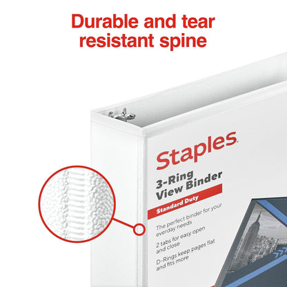 STAPLES Binder Divider 55409/26-4PK-VB, 1.5-Inch, 4 Count – view 4