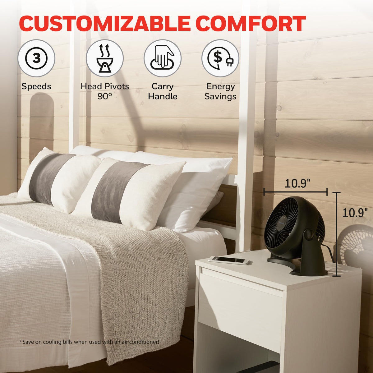 Honeywell Electric Fan HT900, Small – view 4