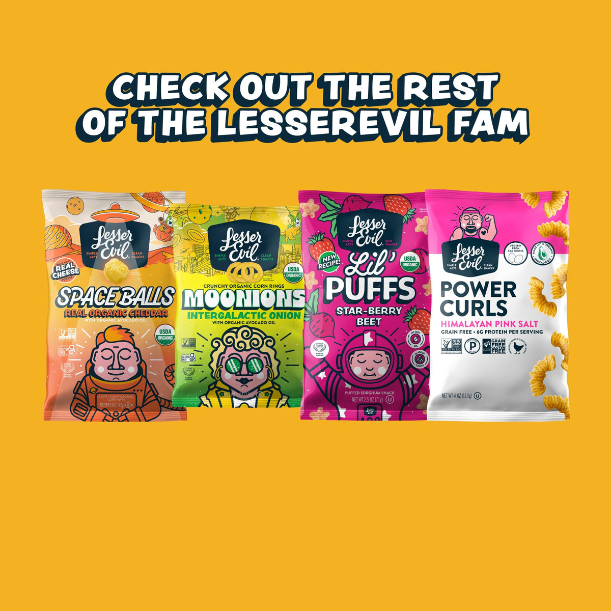 Lesserevil Popcorn, 0.88 Ounce (Pack of 12) – view 6